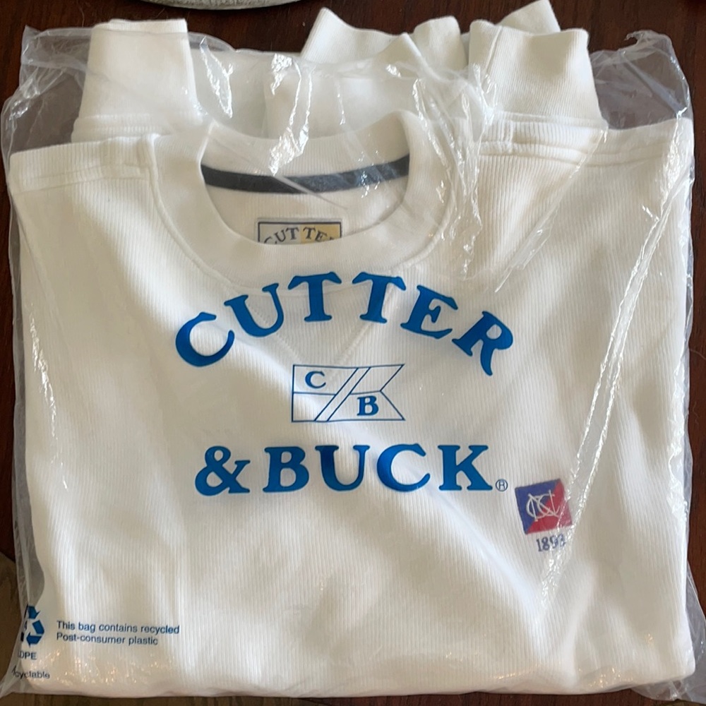 Men’s White Golf Crewneck Jersey - Newport CC